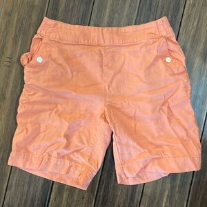Women’s petite orange shorts. Size S. Croft &Borrow.